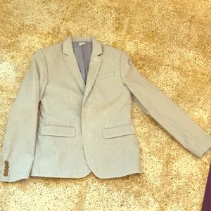 Striped Linen Suit Jacket